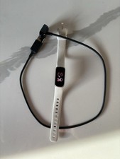 Fitbit Luxe Fitness Wellness Tracker - Lunar White / Soft Gold - Used Working