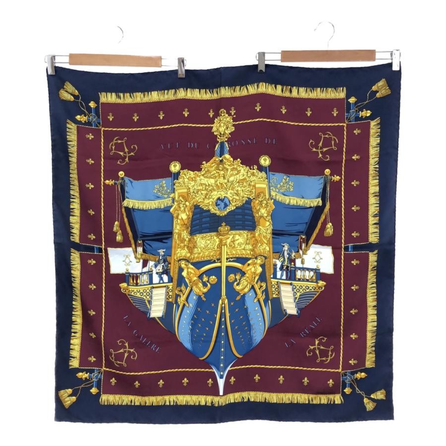 Hermes Carre90 Scarf Vue Du Carosse De La Galere Reale Silk Square
