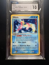 2004 EX Hidden Legends Milotic 12/101 Reverse Holo CGC 10.  PSA go $1,500-$1,700 on eBay