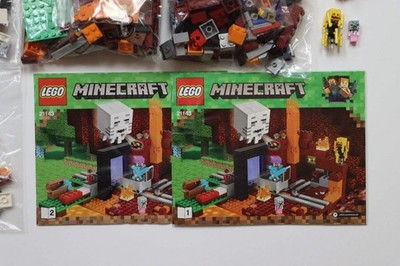 LEGO® Minecraft® 21143 The Nether Portal 🔔100% Complete W