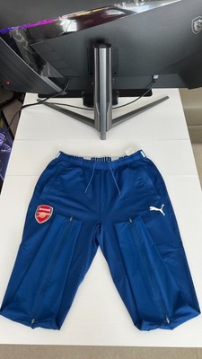 Offizielle Arsenal Puma 2018/19 blaue Trainingshose für Herren - Größe L