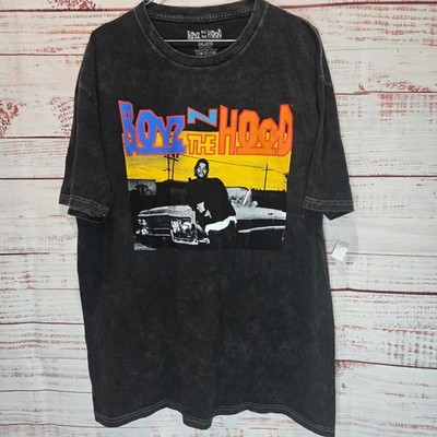 Boyz N The Hood Ice Cube Acid Wash Graphic T-Shirt NEW Men's 2XL Black Movie Tee