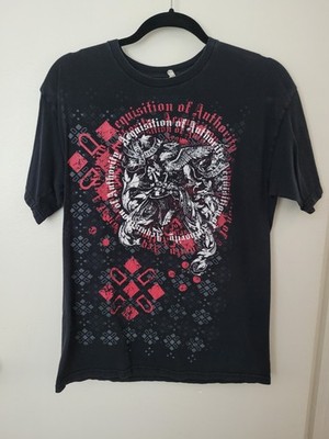 AllStyle Apparel And Activewear Mens Printed Tee  Size M Aquisition Of Authority