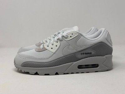 Nike Air Max 90 Premium Off White Grey Fog White Sneakers IM5759-100 Men's Sizes