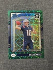 2024 Panini Donruss Optic Rated Rookie Drake Maye #229 Green Velocity Prizm (RC)