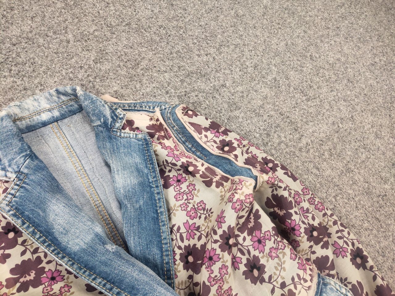 Dsquared2 Design Denim Patchwork Flower pattern s… - image 15