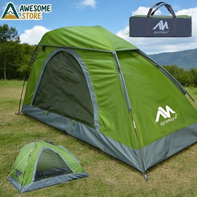 Ultralight 1 Person Backpack Tent Waterproof Portable Shelter For Hiking Camping