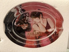 Ashton Cigars Official Glass Ashtray Brand New With Box!