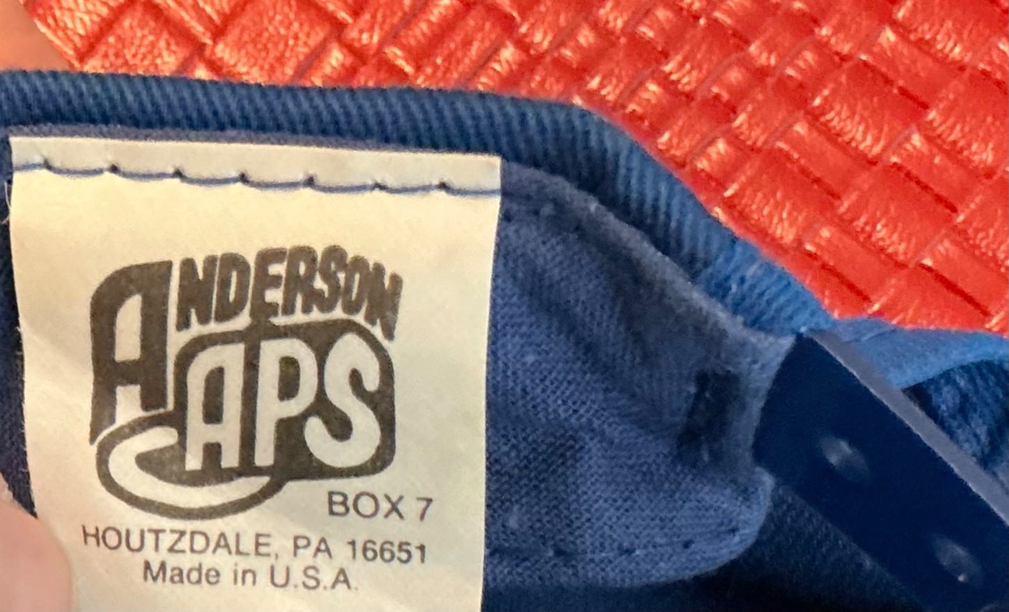 Studebaker Adjustable Hat SnapBack Blue Vintage M… - image 3