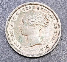 Victoria 1852 Half Farthing Coin Great detail scarce year  Victorian Lot E47