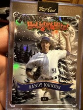 2025 Wild Card Holiday Hits Randy Johnson Christmas Background 1/5 