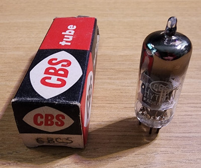 6BC5 CBS Sharp-Cutoff Pentode Amplifier Vacuum Tube NOS - TESTED