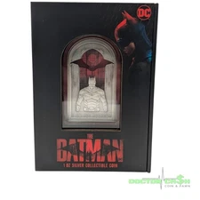 2022 BATMAN I am the Shadows 1oz Silver New Zealand Mint