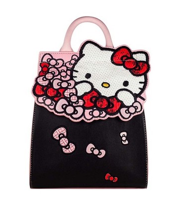 DANIELLE NICOLE X Hello Kitty Bow Mini Backpack TYDB0003 Purse