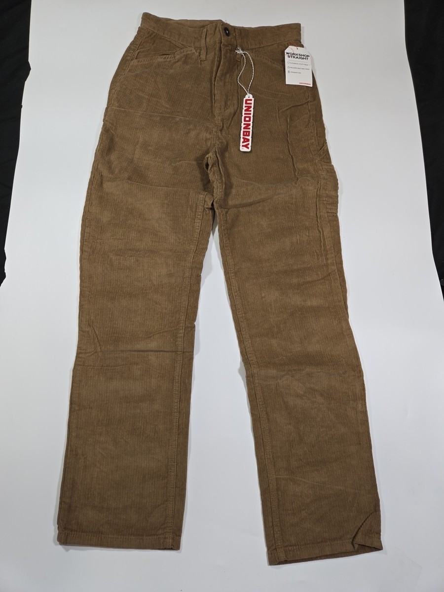 Unionbay Juniors Size 1 Workshop Straight Corduroy Pants Terrain