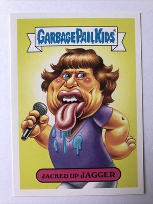 Garbage Pail Kids Topps 2017 Battle Of The Bands Jacked Up Jagger 4b