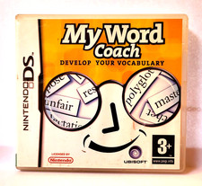 My Word Coach  - Kid's Learning Vocabulary Nintendo DS Game  PEGI 3+ UK