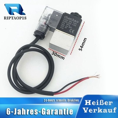 Kompressor Magnetventil Ventil für Druckluftkompressoren 220 V mit Ventilblock