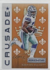 2018 Panini Rookies & Stars Crusade Orange 17/35 Ezekiel Elliott #CRU-8 uk2