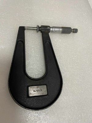 Moore & Wright 0 - 1'' Blech/Deep Throat Mikrometer 4'' Throat 0,001'' Grad