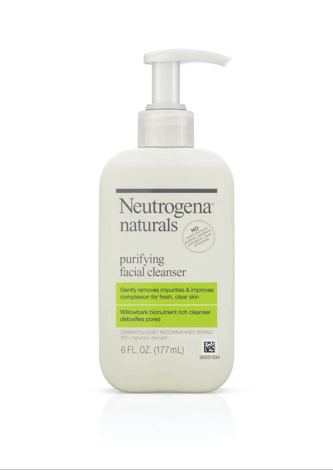 Neutrogena Naturals Purifying Facial Cleanser - 6 fl oz Discontinued NEW