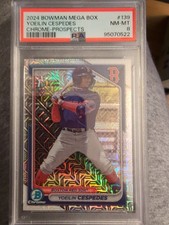 2024 Bowman #BCP-139 Yoelin Cespedes 1st Prospect Chrome Mojo Refractor