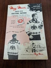 Rare 1957 Mary Maxim knitting pattern #438 mens Indian Eagle Cardigan sz 38-44