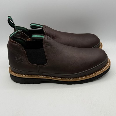 Georgia Boot Giant Romeo Men Size 13 Brown Steel Toe Leather Work Boot GS262
