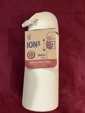 ION8 Insulated Steel Water Bottle 360ml New