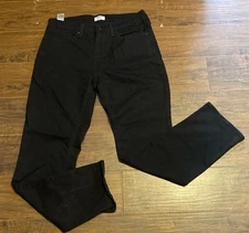 Denizen From Levi’s 231 Athletic Fit Black Jeans Size Waist: 34 Length: 34 EUC