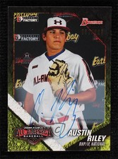2015 Bowman Draft Under Armour Game Auto 81/225 Austin Riley #UAN-13 Auto 0ls