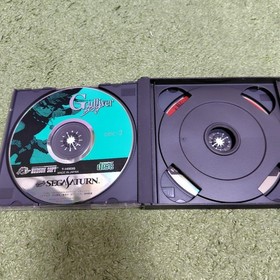  Confirmed operation Sega Saturn Science Fiction World Gulliver Boy Disc 2-disc 