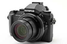 NEAR MINT Olympus STYLUS 1 Black Compact Digital Camera From Japan 3054449