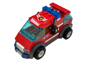 Lego 2007 City Fire Station 7945 Complete Building Set w/ Box & 2 Manuals