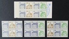 Berlin 1980 - Mi. MH 11 + 3 x Zusammendrucke aus MH**MNH-postfrisch