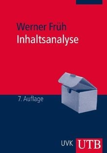 Inhaltsanalyse: Theorie und Praxis von Werner Früh | Buch | Zustand gut