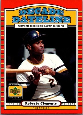 2001 Upper Deck Decade 1970's - Roberto Clemente #117