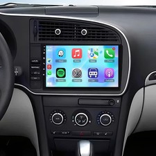 7 For Saab 9-3 93 2007-11 64g Android 15 Carplay Car Stereo Radio Navi Gps Fm