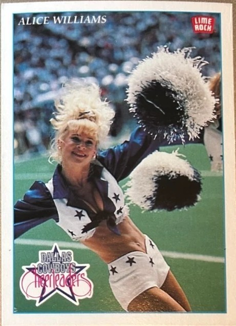 1992 Lime Rock Pro Cheerleaders #117 ALICE WILLIAMS