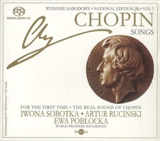 Chopin 1810-1849 - Chopin: National Edition B Vol.3 - Songs SACD hybrid 