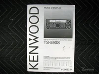 Genuine Kenwood TS-590S Multi-Band Transceiver Manual