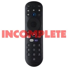 INCOMPLETE - Pioneer Xumo Remote w/ Hot Keys (CP-RC1NA-23) Black