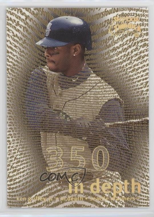1999 Skybox Thunder In Depth Ken Griffey Jr #5(ID) HOF 6m1