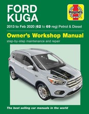 Ford Kuga 2013 - Feb 2020 62 To 69 Haynes Repair Manual By Haynes Publishing P