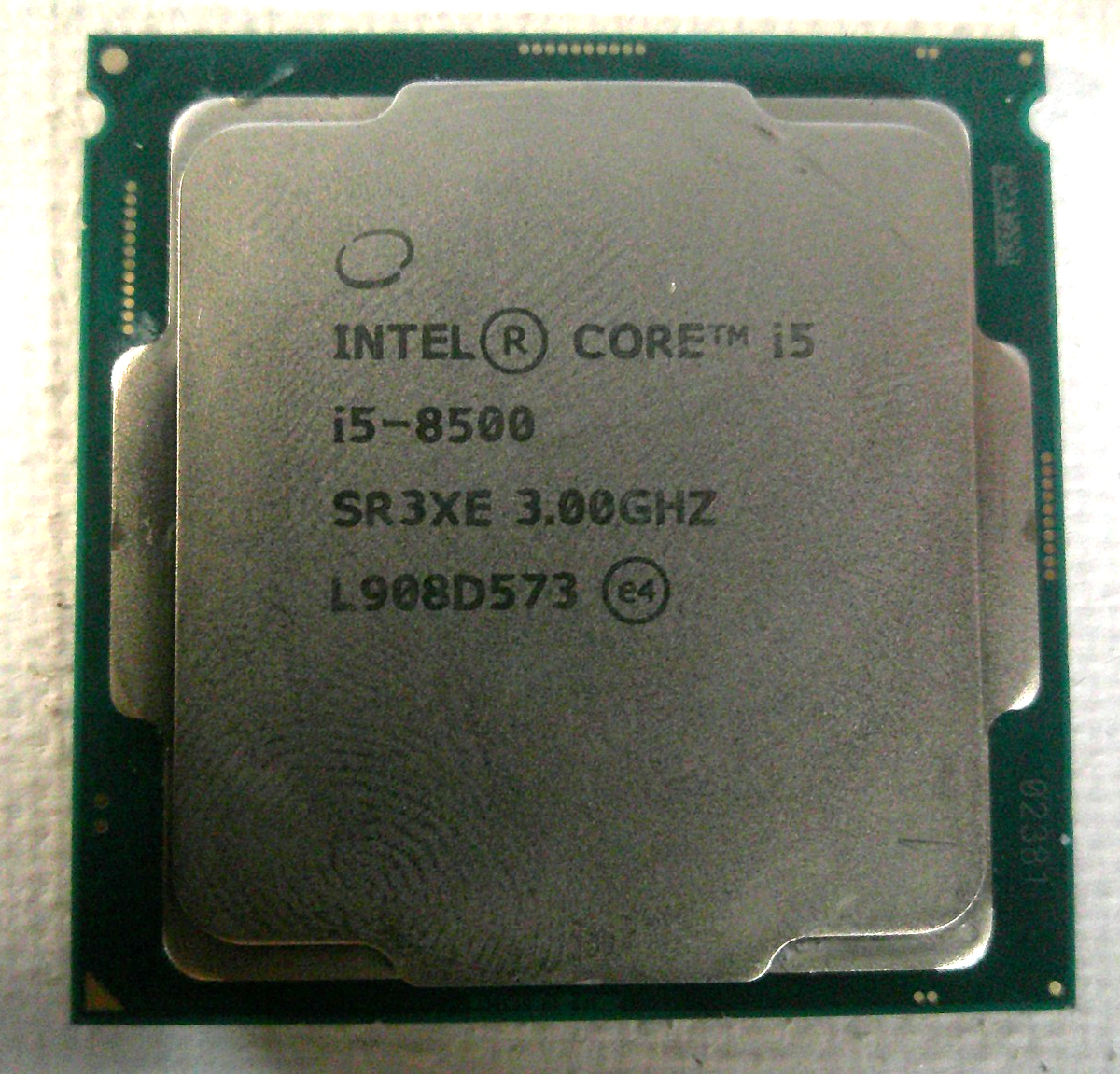 Intel Core i5-8500 8th Gen 3.00GHz CPU Processor SR3XE