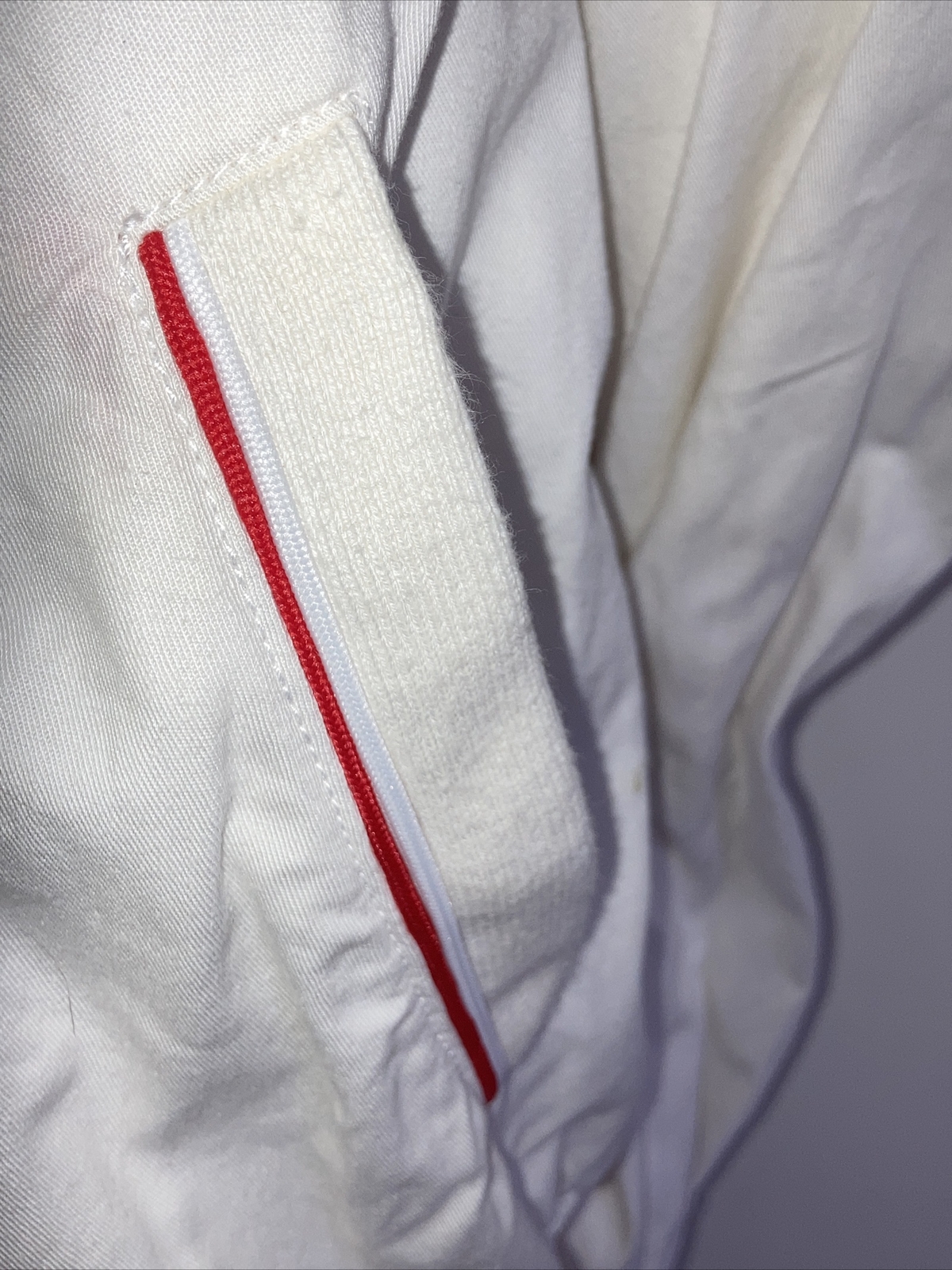 Men's Vintage Rare Dolce & Gabbana White Cotton Sporty Jacket Size 34, 38 5