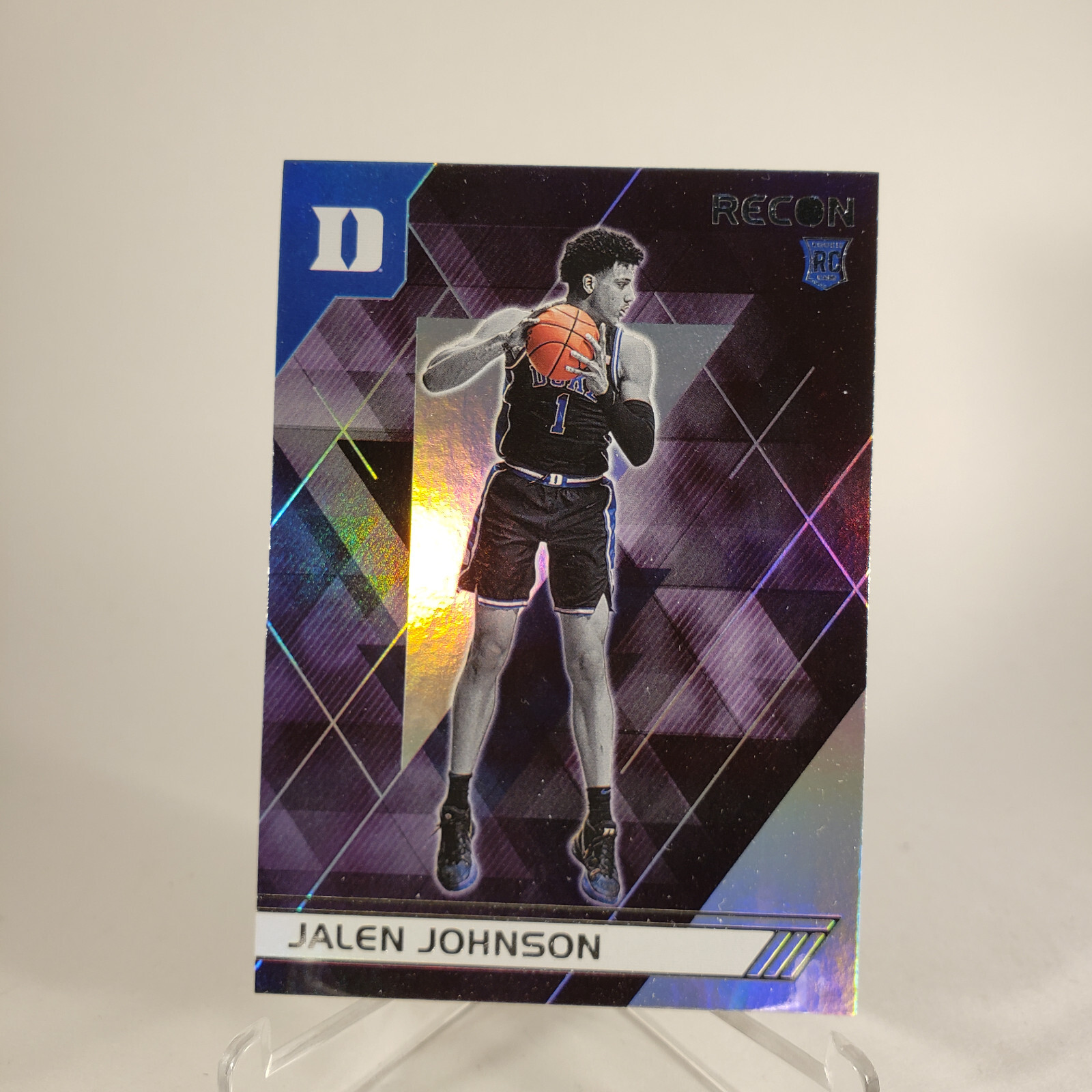 2021 Panini Chronicles Draft Picks #133 Jalen Johnson Duke Blue Devils