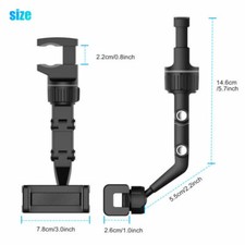 Car Mount Holder Cellphone Stand Rear-View Mirror Clip 360 Universal e