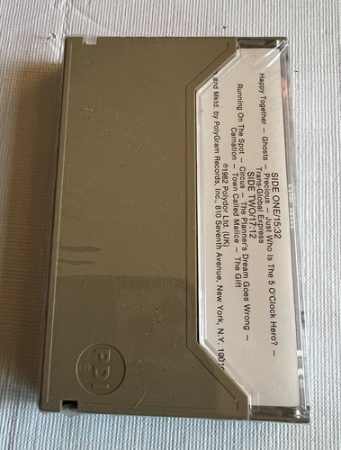 THE JAM THE GIFT Cassette Tape Album POLYDOR Paper Label Sealed Promo Hole Oop - Picture 5 of 5