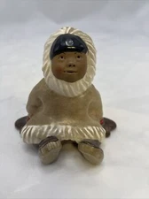VTG Signed 1962 C. Alan Johnson "Joey" Alaskan Intuit Figurine